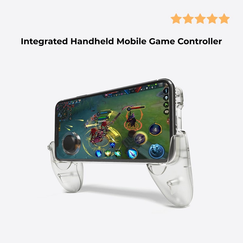 Integrated Handheld Mobile Game Controller