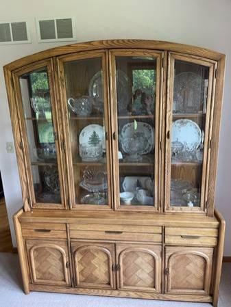 Dining room  side table -hutch - china cabinet