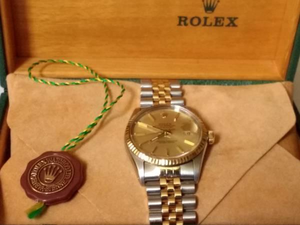 Selling my 1997 Rolex datejust two tone 18k gold mens watch