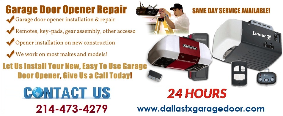 Same Day Garage Door Repair, Spring Repair, Installation Service in $25.95 Dallas, 75244 Texas