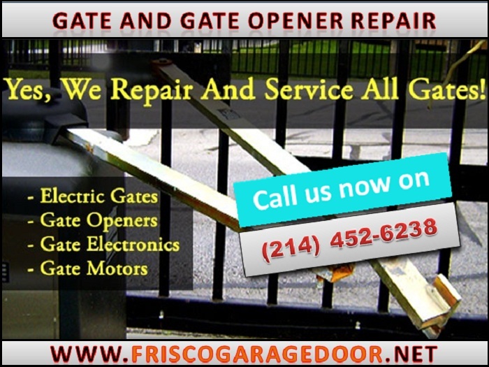 #1 Automatic Gate Repair Frisco, 75034 TX – Call 214-452-6238