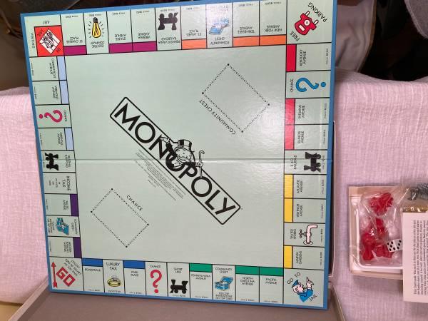 1978 Monopoly Board Game with Unopened pieces