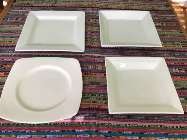 White Porcelain Plates Bowl Restaurant Grade