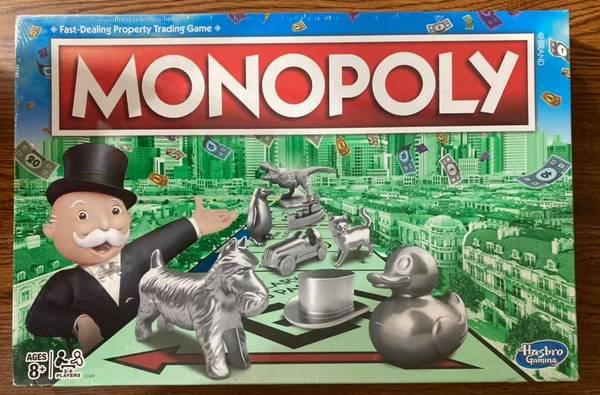 Classic! Monopoly Board Game (New, un-opened)