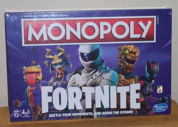 Monopoly: Fortnite Edition Board Game - Sealed