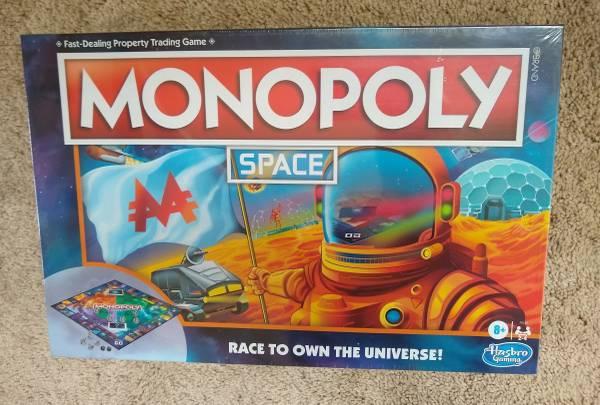 Monopoly Space Board Game New Sealed