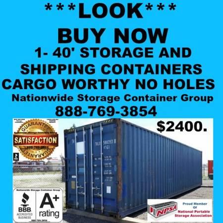 CONTAINER YEAR END SALE GOING FAST EQUIPMENT STORAGE SHIPPING SALT BOX