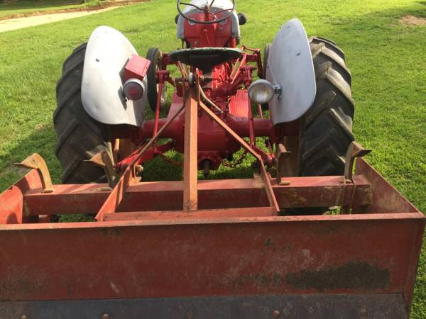 Ford 8n tractor & box blade