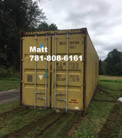 40' High Cube Shipping Container Delivered. Other Sizes Available!