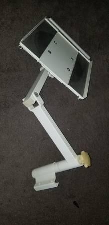 Swivel monitor mount arm w/platform medical grade heavy duty CRT / LCD