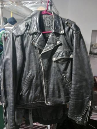 1955 Brooks Leather Motorcycle Jacket Vintage Clothing Very Cool