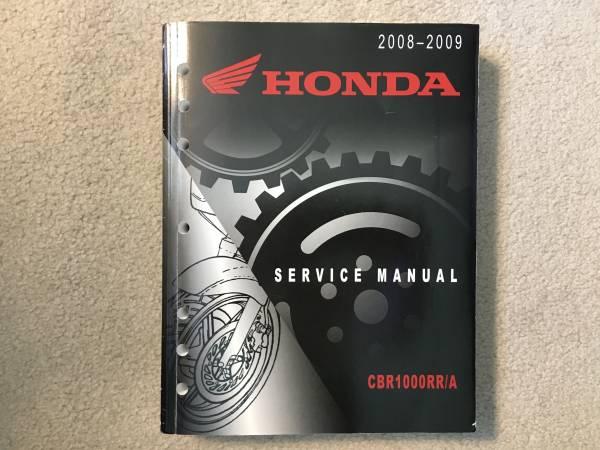 Honda 2008-2009 CBR1000RR/A Service Manual