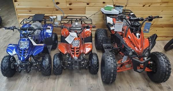 ATV, Dirt Bikes, Scooters, Motorcycle, Electric Bicycles