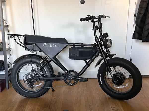 Pedal Electric Dual Motor E-Bike w/ Tools and Accessories