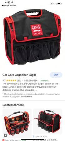 Car care Organizer Waterproof Bag, new.