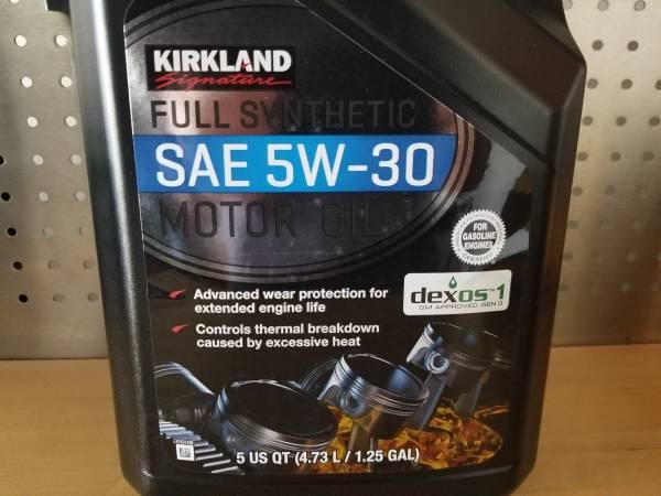 Brand New Sealed Kirkland 5w30 Engine Motor Oil