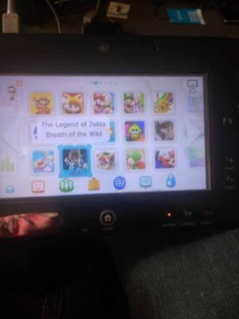 Nintendo Wii U loaded with all of the Wii U games!!!!