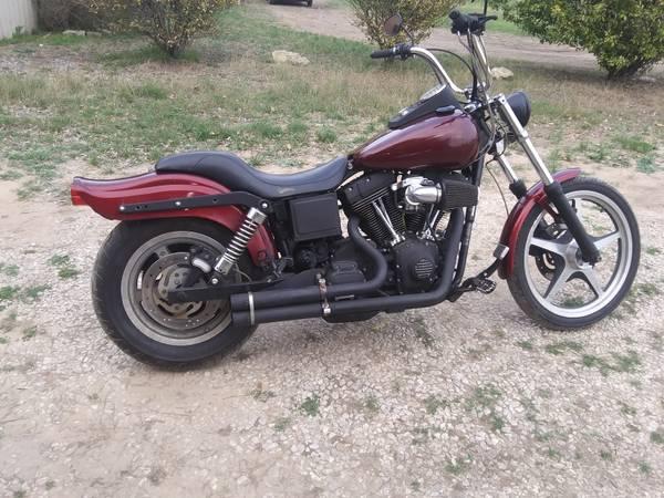AWESOME HARLEY DYNA WIDE GLIDE CUSTOM PAINT ! 1ST $5600 CASH ! -