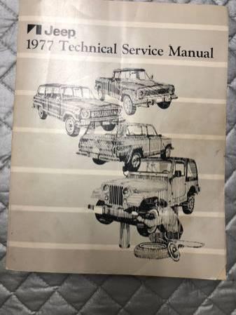 Jeep 1977 factory service manual
