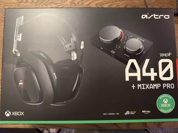 Astro A40 + Mixamp Pro Gaming Headset