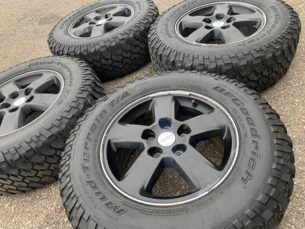17” jeep grand cherokee wheels rims tires set of 4