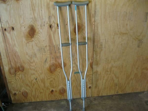 Adjustable Crutches Aluminum