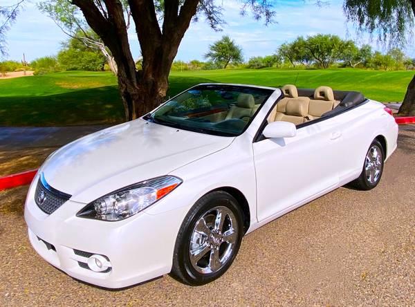 2007 Toyota Solara SLE Convertible Time Capsule New Only 9,900 Miles.