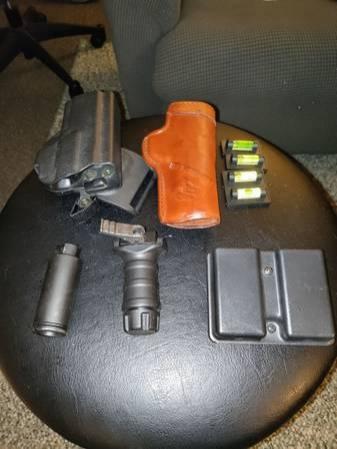 LH holsters and accessories