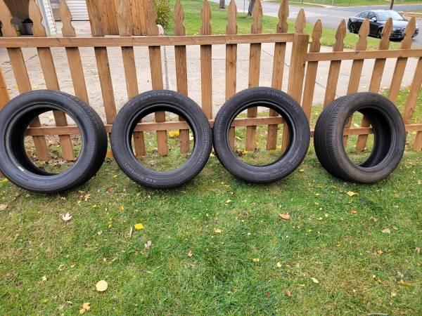 4 Continental 4x4 Contact Tires 265/50R19 - Free