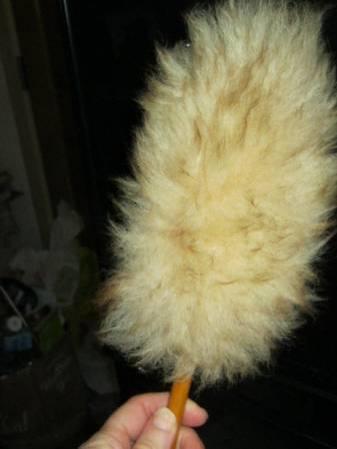 Magic sheep skin fur duster --new and unused--