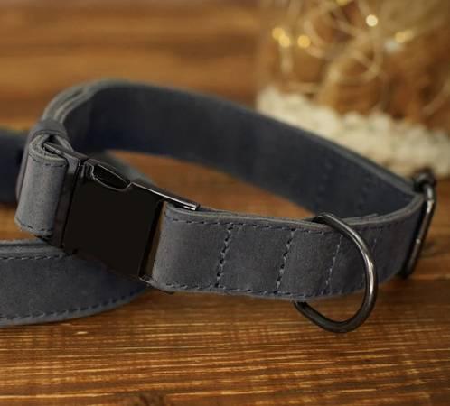 Firm Price! Brand New in a Package Leather Dog Collar w/Metal Buckle