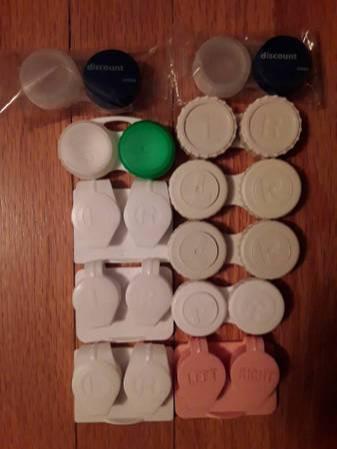 CONTACT LENS CASES - BAUSCH AND LOMB new