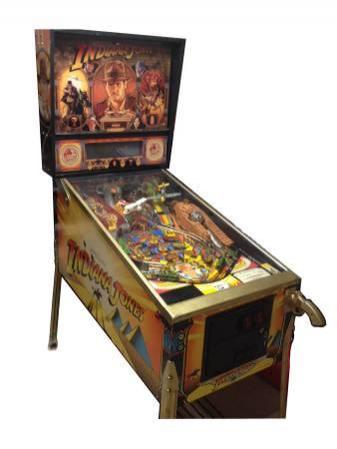 Indiana Jones Pinball Arcade Machine Williams Video Game Coin Op