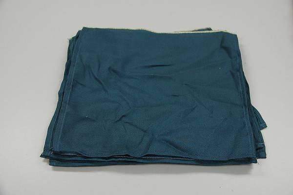 1 Dozen Blue/Green Huck Shop Towels 13x13 - 17x17 New