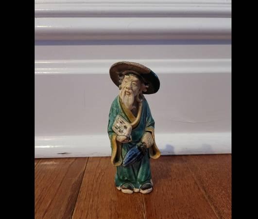 Antique Lot - Vases, Statues, Figurines, Foo Dogs, buddhas + More