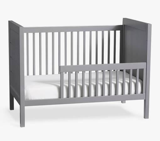 Pottery Barn Emery Crib and Toddler Bed (Gray)