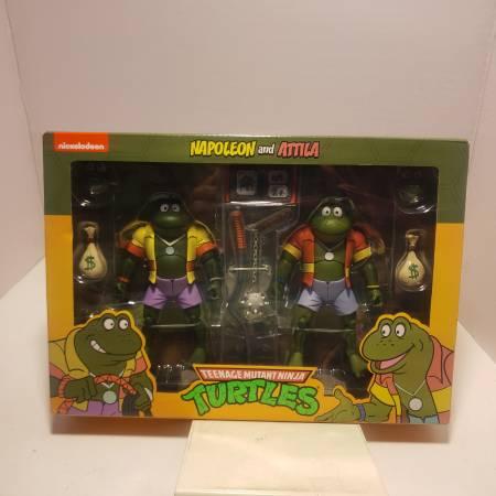 NECA Teenage Mutant Ninja Turtles TMNT Napoleon and Attila 2-Pack