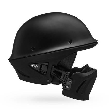 New! BELL Rogue Motorcycle Helmet, Gloss Black Size M