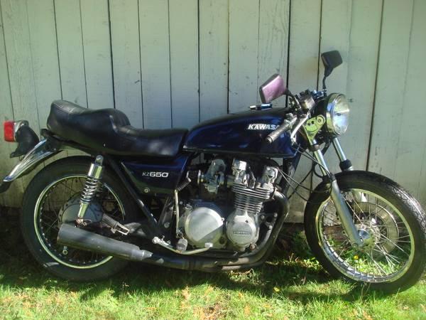 70s/80s vintage Kawasaki motorcycle collection. KZ650 KZ1000 KZ305