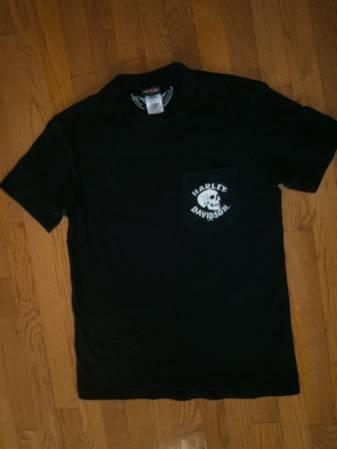 HARLEY DAVIDSON Black T-Shirt SIZE MEDIUM