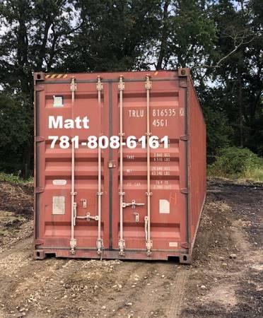 40' Hihg Cube Shipping Container Delivered. Other Sizes Available!