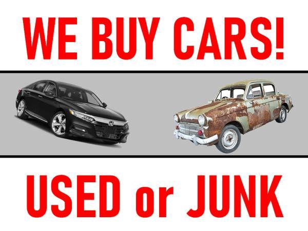 We’ll Buy Your Car - GET QUOTE NOW- Used or Junk Cars - Running or Not
