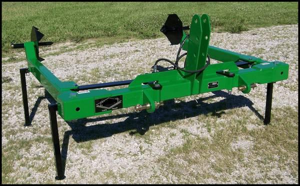 3 Point Hitch Round Hay Bale Unroller For Tractors