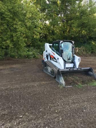 bobcat work &  dirt gravel & lot clearing trees