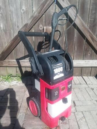 1800-PSI 1.5-GPM Heavy-Duty Axial Cam Electric Pressure Washer