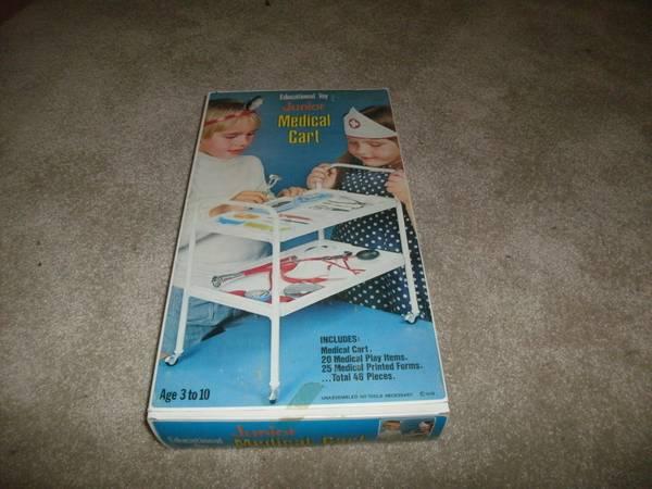 Junior Medical Cart  Dated 1978  NEVER OPENED
