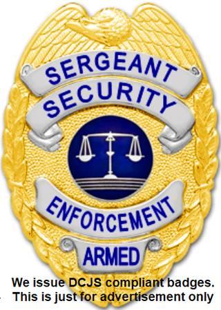 Security Guard Job $18.50 Protect the Public Long-Term DCJS NOVA