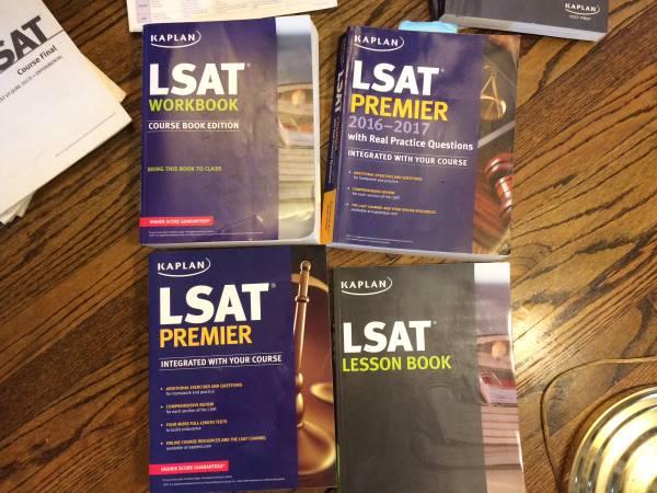 Kaplan LSAT practice books