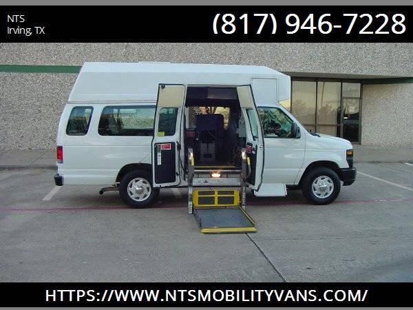 FULLY SERVICED FORD E350 ADA HANDICAPPED WHEELCHAIR LIFT MOBILITY VAN