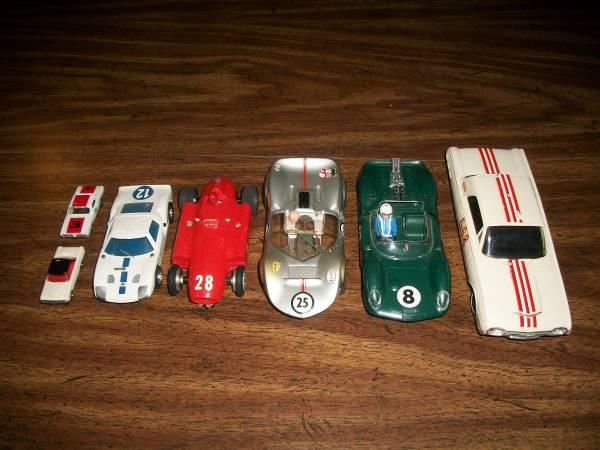 WANTED OLDER SLOT CARS ANY SIZE, CONDITION, PARTS ACCESSORIES.